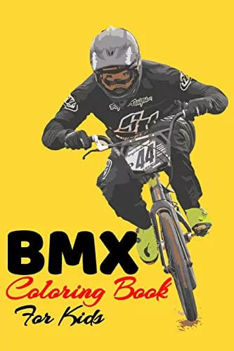 BMX Coloring Book for Kids